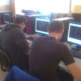 Súťaž v technickom kreslení v grafickom programe CAD - fotografie