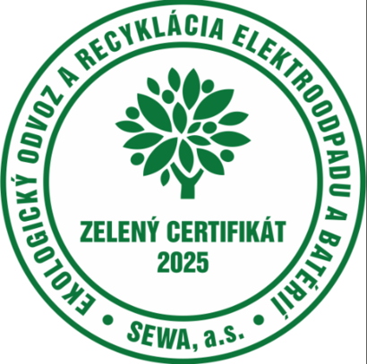 Zelený certifikát 2025