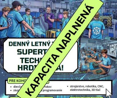 Kapacita letného tábora je aktuálne naplnená