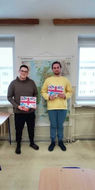 Adam Kvasnica z III.A a Adam Rusnák  zo IV.A