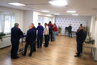 Zväčšiť fotografiu - Otvorenie výstavy prác soč