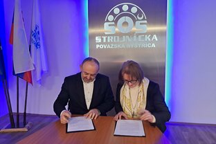 Zväčšiť fotografiu - Podpísali sme memorandum o spolupráci so strednou priemyselnou školou stavebnou emila belluša