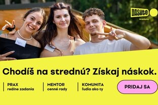 Zväčšiť fotografiu - Prihlasovanie do dasato academy je otvorené získaj náskok ešte na strednej.