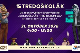 Zväčšiť fotografiu - Stredoškolák – hrdina remesla 2026 predstaví možnosti štúdia v modernej župe