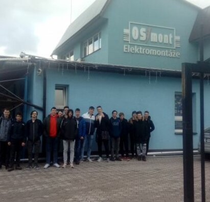 Exkurzia 2. D a 2.C triedy vo firme Osmont s.r.o.