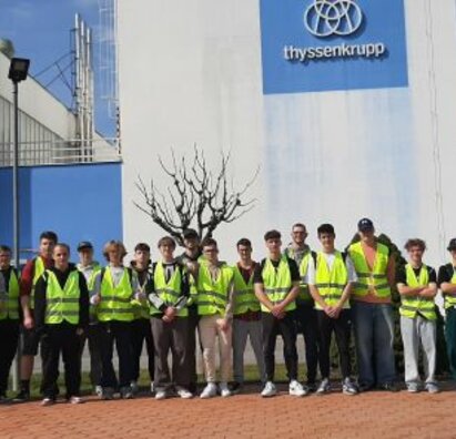 Exkurzia do firmy Thyssenkrupp rothe erde