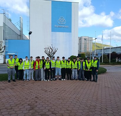 Exkurzia v spoločnosti thyssenkrupp rothe erde Slovakia a.s.