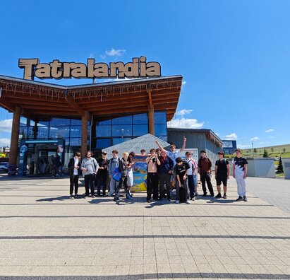 Koncoročný výlet 2.D v Tatralandii