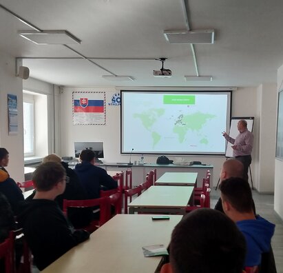Návšteva z Technickej univerzity Ostrava