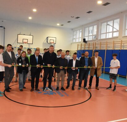 Slávnostné otvorenie telocvične a predstavenie projektu debarierizácie