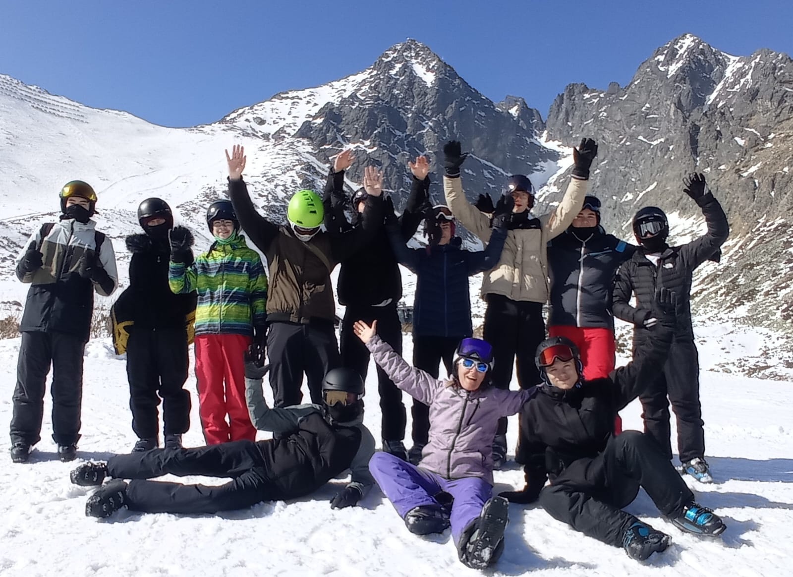 2. turnus lyžiarskeho výcviku vo Vysokých Tatrách - triedy 1.A a 1.C