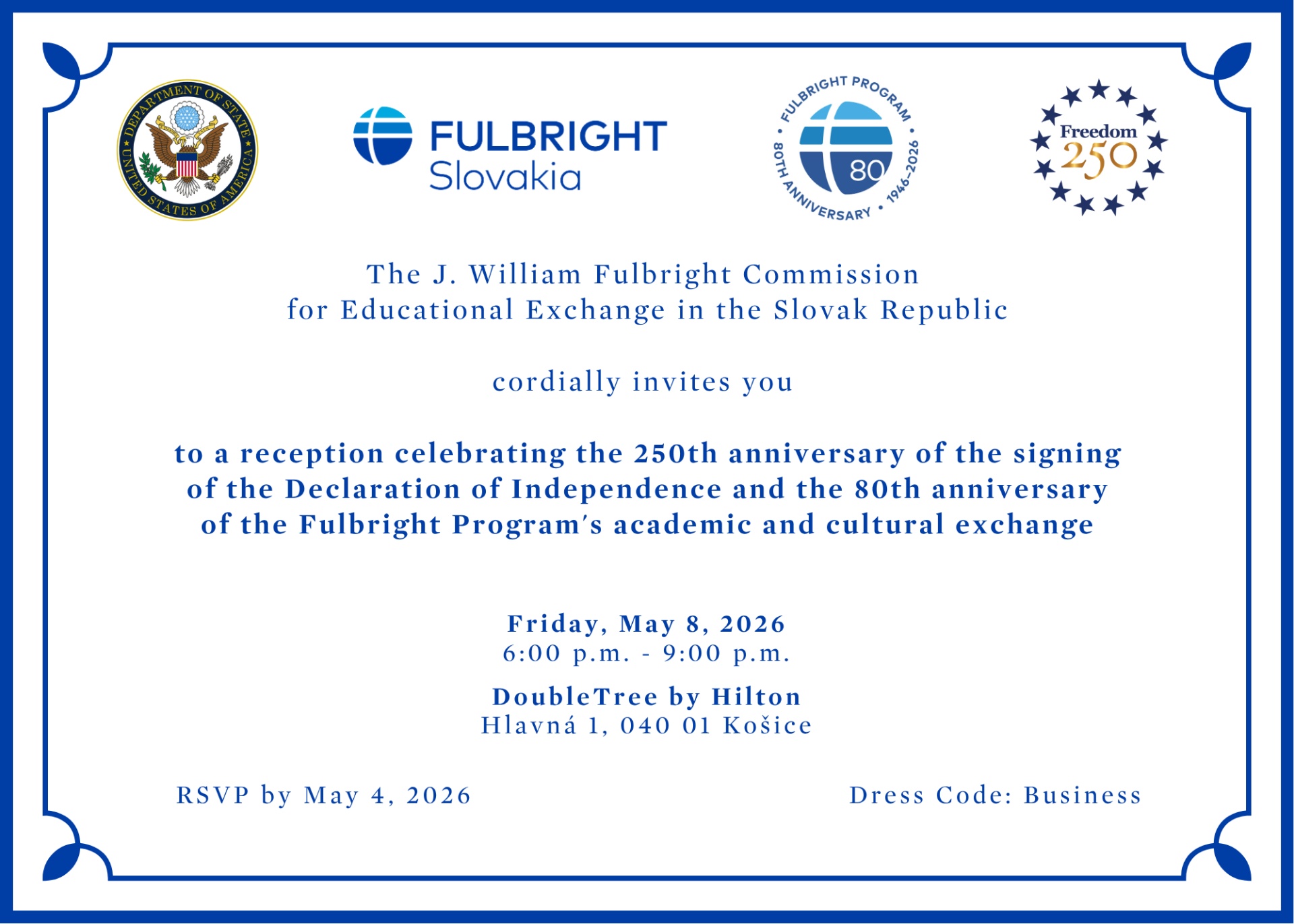 Budúcnosť vzdelávania a oslava jubileí: Fulbright Day v Košiciach