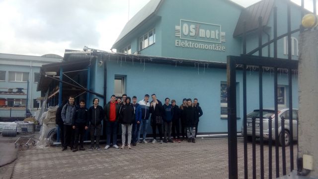 Exkurzia 2. D a 2.C triedy vo firme Osmont s.r.o.