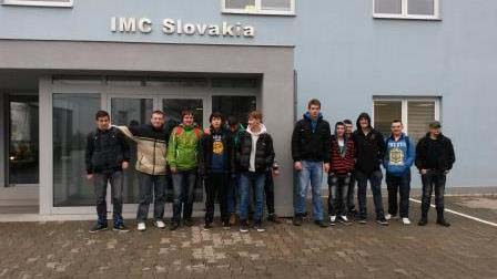 Exkurzia do firmy IMC-Slovakia s.r.o.
