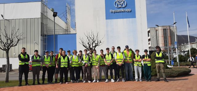 Exkurzia do firmy Thyssenkrupp rothe erde, a.s.