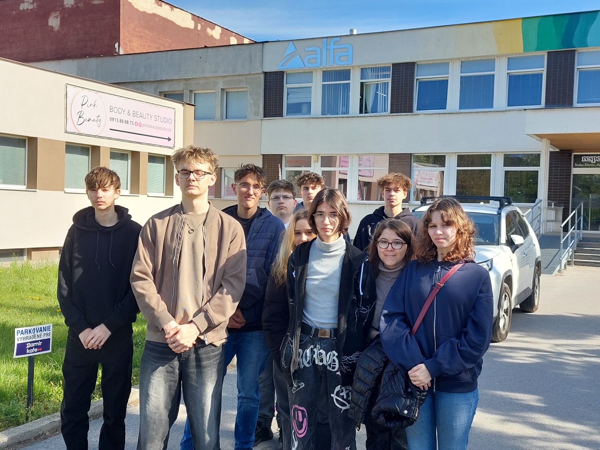 Exkurzia v spoločnosti Alfa reklama s.r.o.