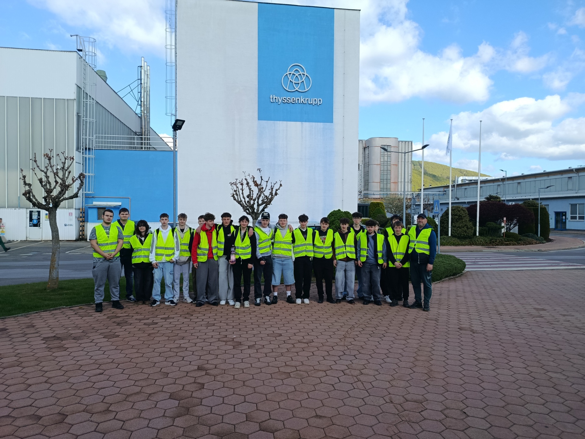 Exkurzia v spoločnosti thyssenkrupp rothe erde Slovakia a.s.