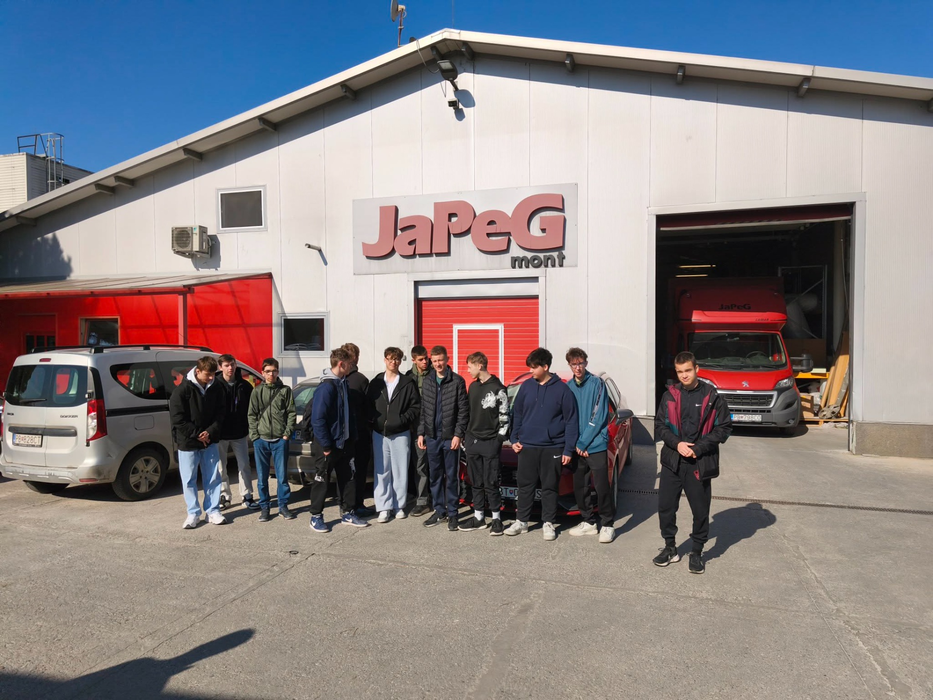 Exkurzia vo firme JaPeG s.r.o.