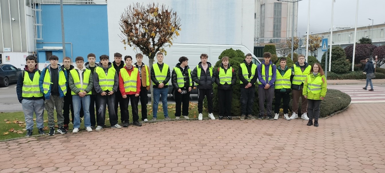 Exkurzia vo firme Thyssenkrupp rothe erde Slovakia, a.s.