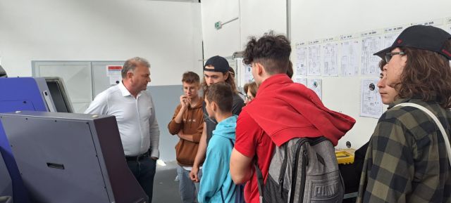 Exkurzia žiakov vo firme Mikrotech s.r.o. a Spanner SK k.s.