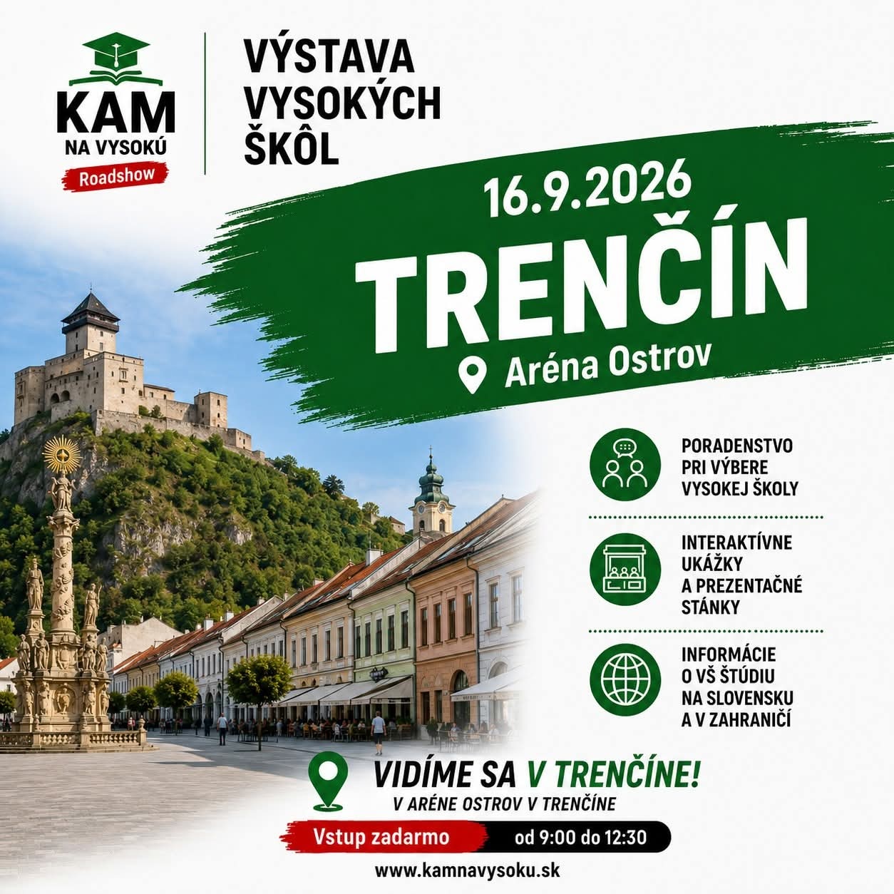 Kam na vysokú? Žiaci navštívili veľtrh vysokých škôl v Trenčíne