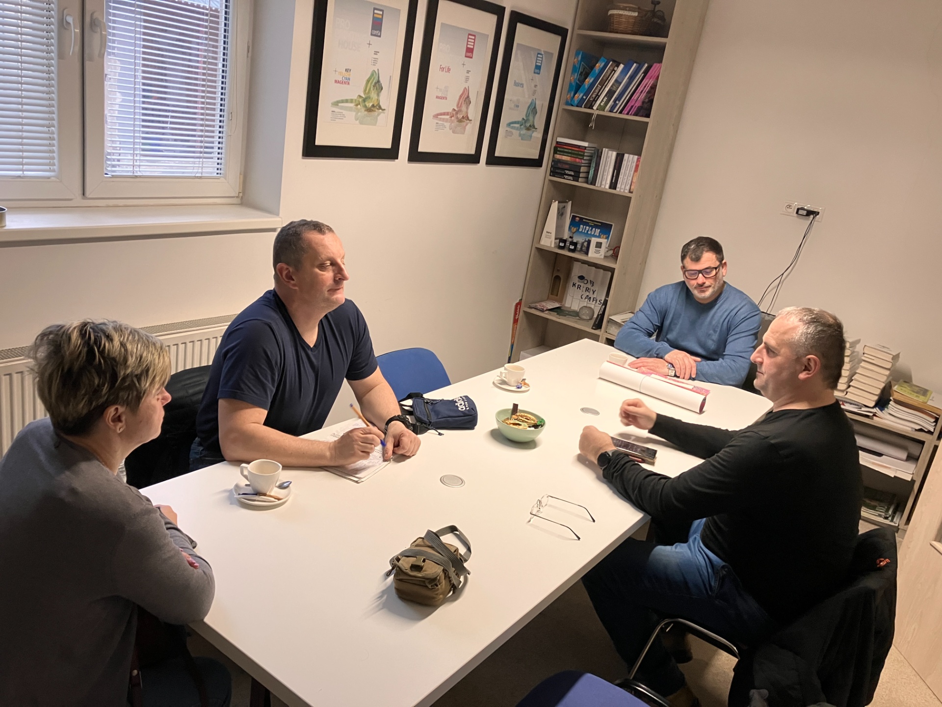 Odborná stáž v Coreta, a.s.