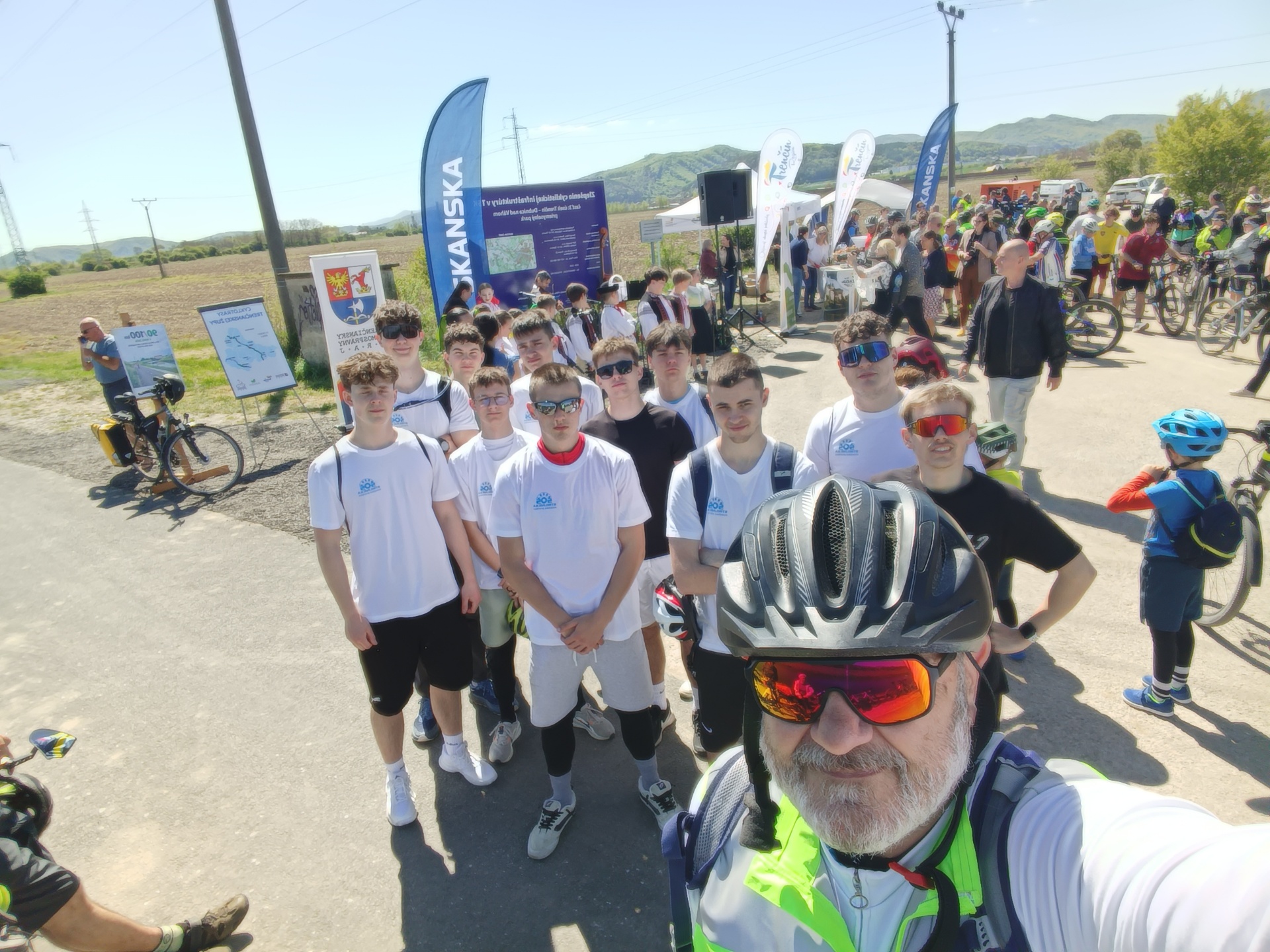 Otvorenie ďalšieho úseku Vážskej cyklomagistrály