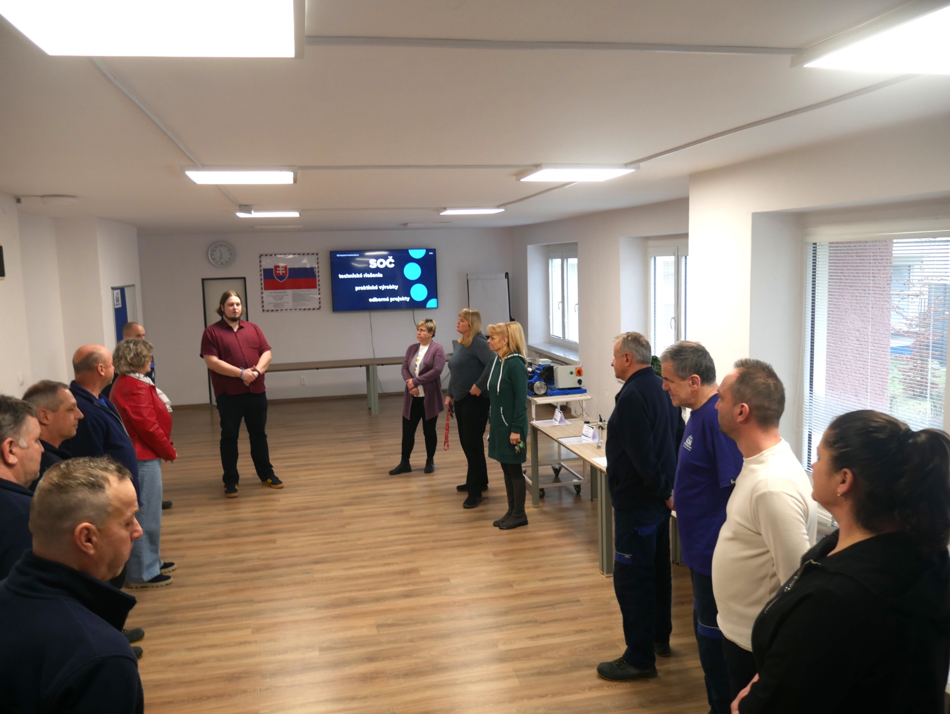 Otvorenie výstavy prác SOČ