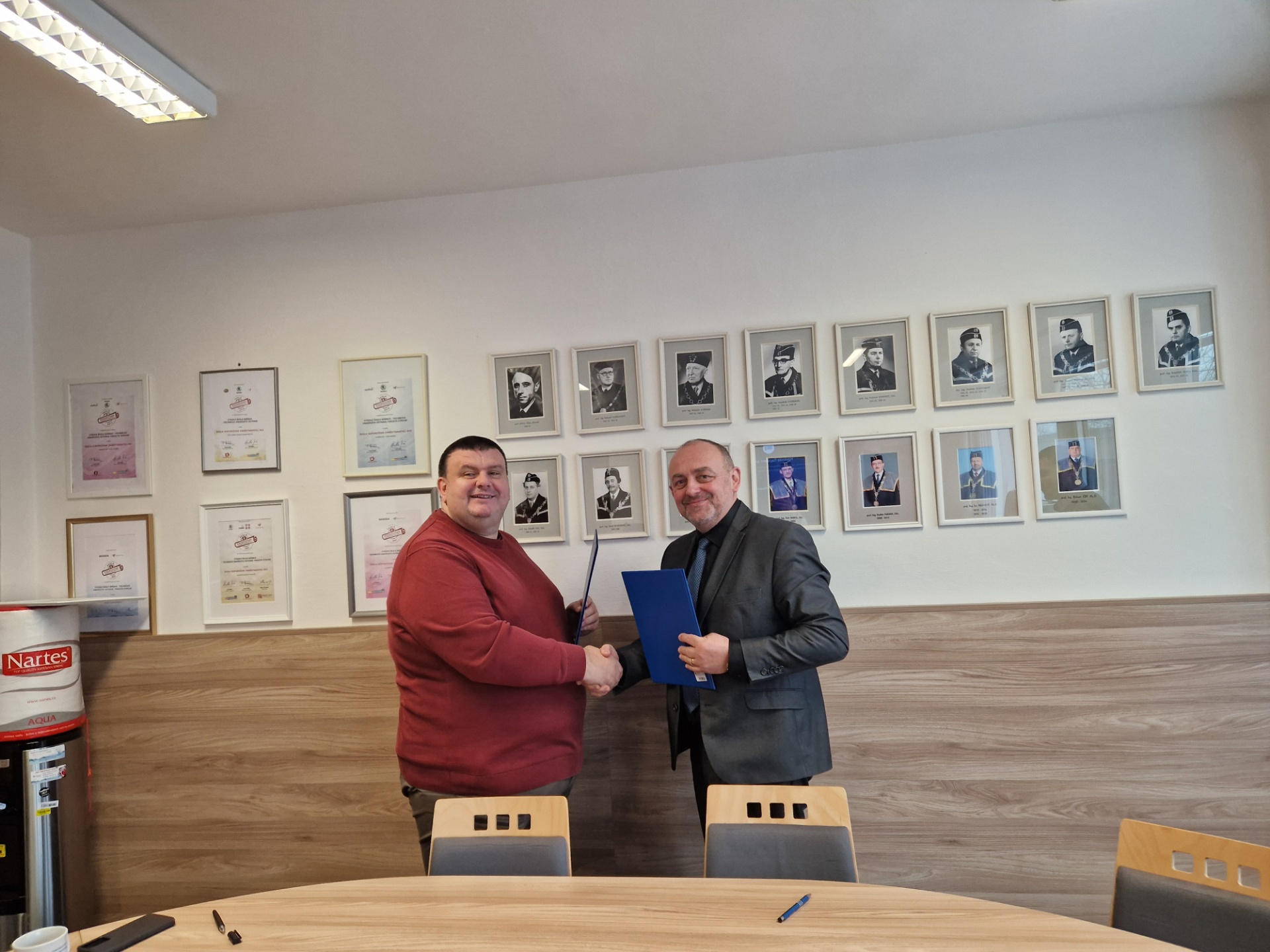 Podpísanie memoranda o spolupráci s VŠB – Technickou univerzitou Ostrava