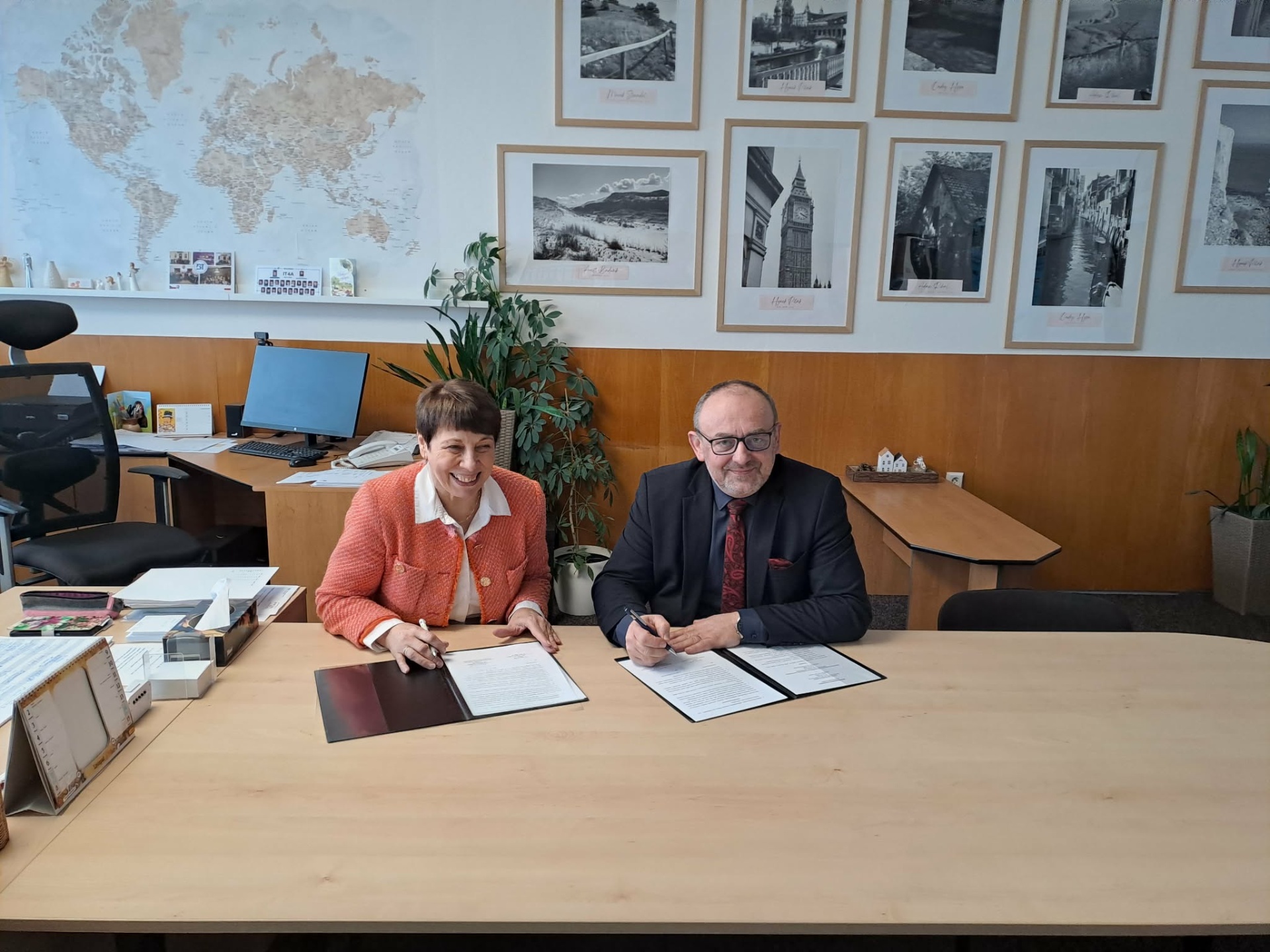 Spolupráca, ktorá má zmysel: podpísali sme Memorandum s partnerskou školou z Českej republiky